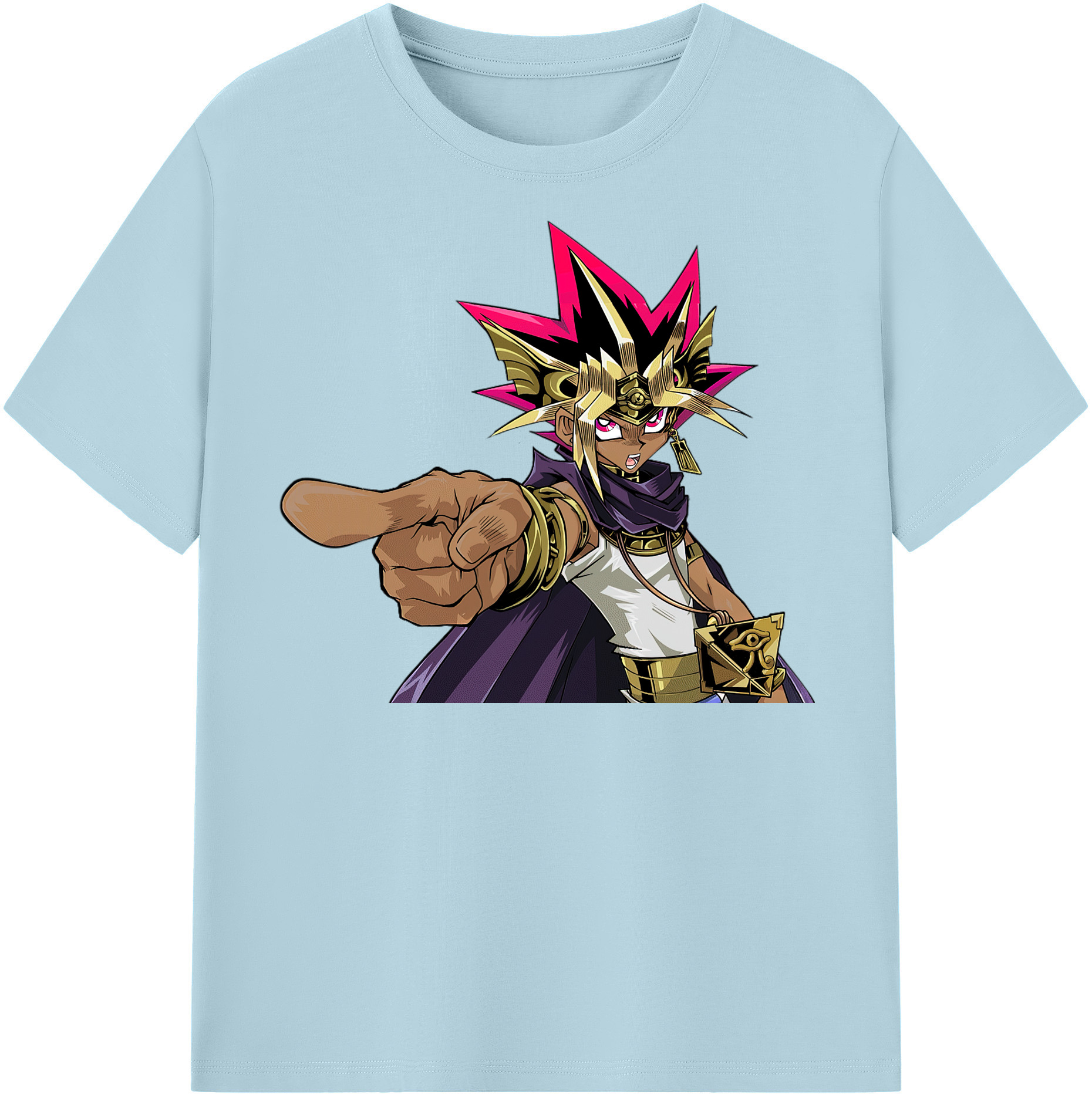（画像用） 遊☆戯☆王 Yu-Gi-Oh! 綿100％半袖Tシャツ（フロントプリント）
